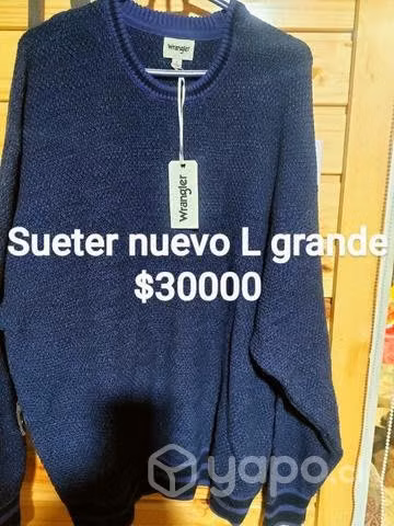 Chaquetas .sueter y mochila