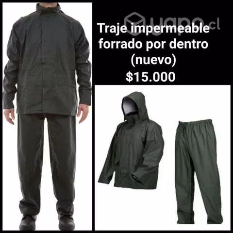 Traje impermeable