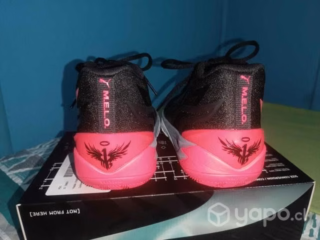 Zapatilla Puma x MB.02 Black Lamelo Ball $120.000