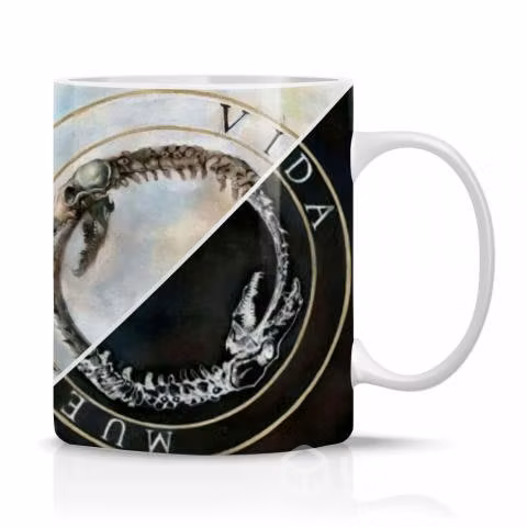 Taza/Tazon/Mug Canserbero Logo Vida Muerte 111