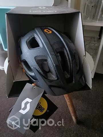 Scott Casco Mtb Helmet Vivo Plus Gris Naranjo TS