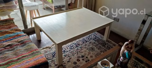 Mesa de centro blanca