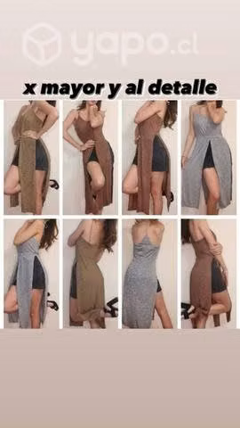 Polera Larga tipo Vestido