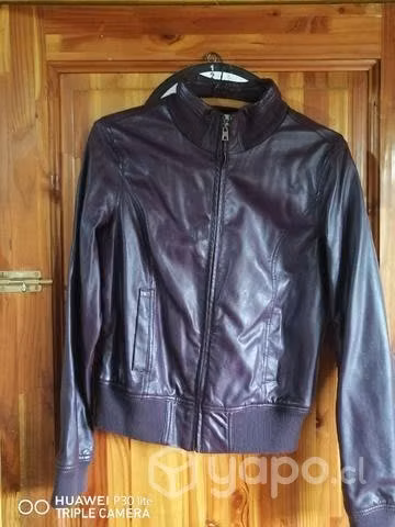 Chaqueta mujer burdeo - Imagen 2