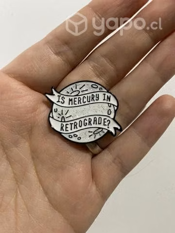 Pin mercurio retrógrado