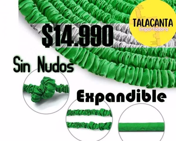 Manguera expandible 30 metros. retráctil