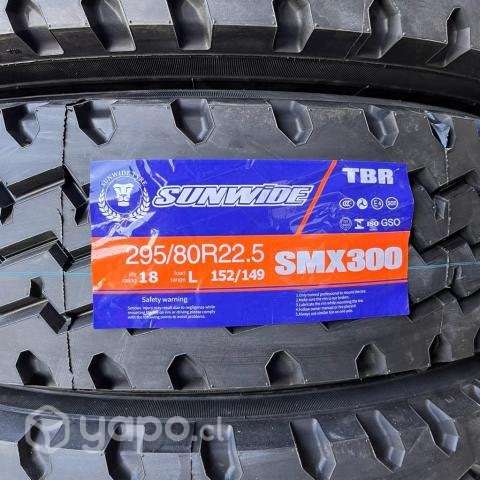 Neumaticos 295/80R22.5 SUNWIDE MIXTO 18PR - Imagen 4