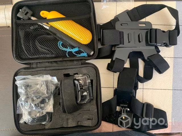 Cámara Deportiva 4k Full HD con accesorios