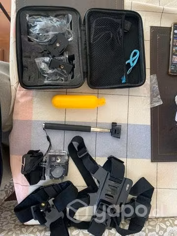 Cámara Deportiva 4k Full HD con accesorios