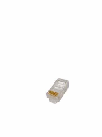 Conector Rj45 Cat6 Unifilar 100 Unidades - Imagen 2