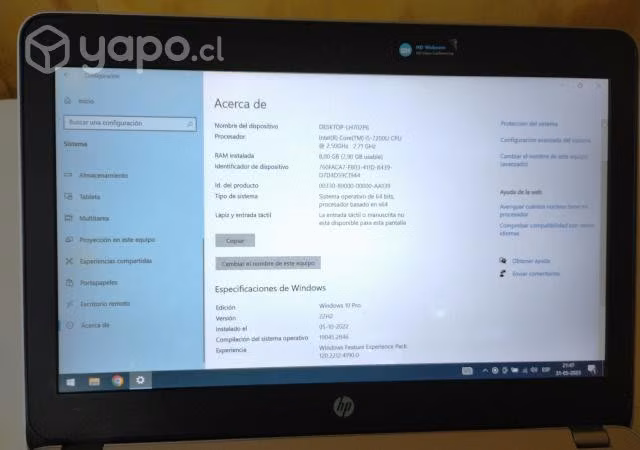 notebook Hp - Imagen 4