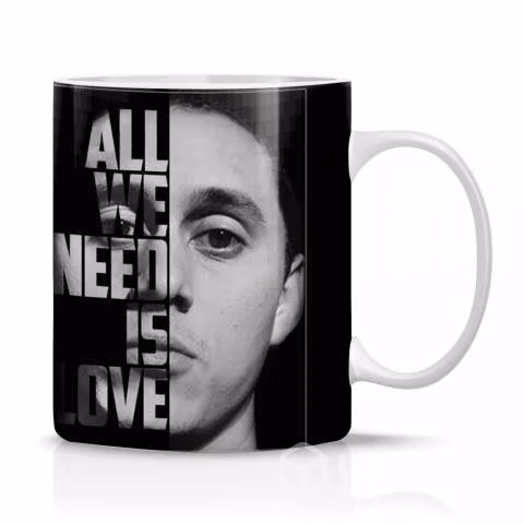 Taza/Tazon/Mug Canserbero Frase All We Need Is Lov