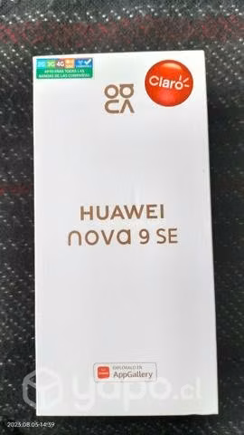 Celular huawei nova 9 se nuevo sin uso