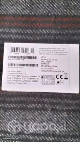 Celular huawei nova 9 se nuevo sin uso