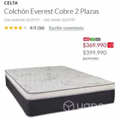 Colchón casi nuevo