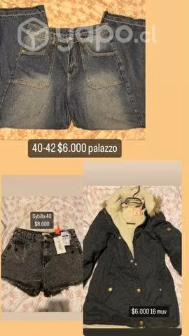 Ropa femenina 2 solo por unidad