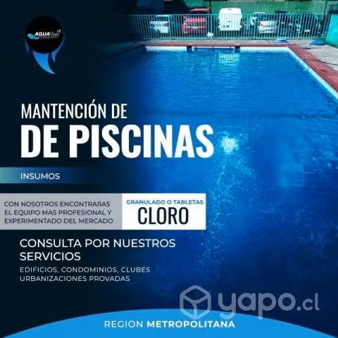 Mantencion de piscinas