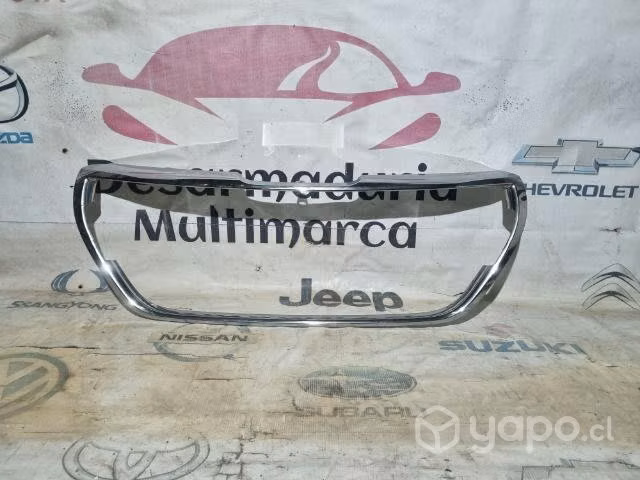 Cromado de mascara peugeot 208 16-20