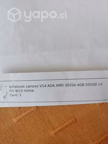 Notebook LENOVO