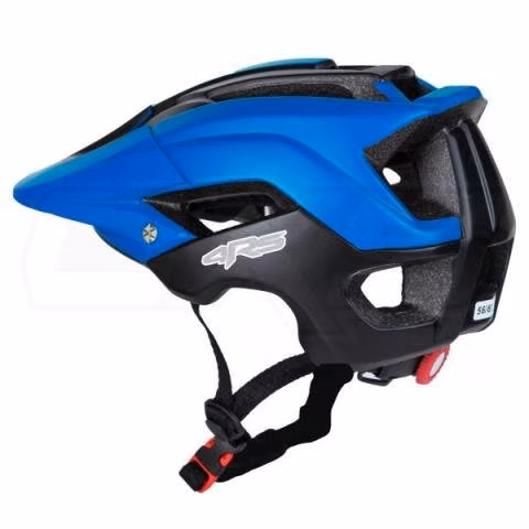 Casco bicicleta 4rs enduro pro certificado blk/blu - Imagen 2