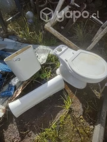 Taza de baño, tina y lavamanos