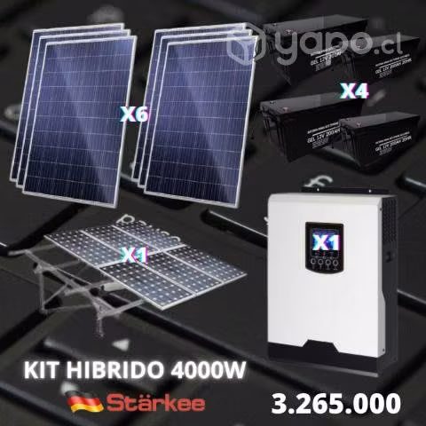 Kit Solar Hibrido 4000w