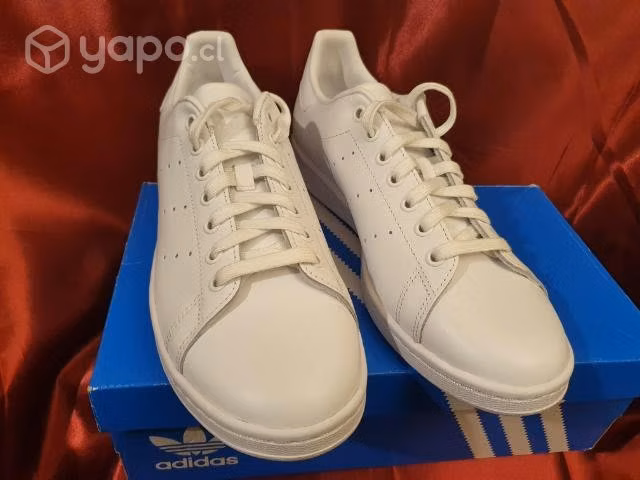 Zapatillas Adidas Stan Smith triple white cuero