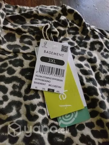 Polera Basement 3XL