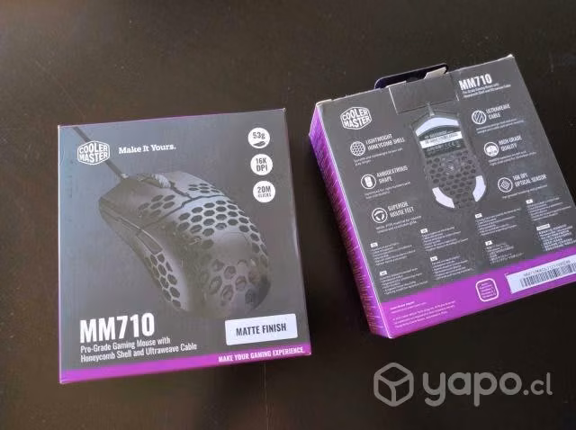 Cooler Master MM710 Mouse Gamer Ultra Ligero
