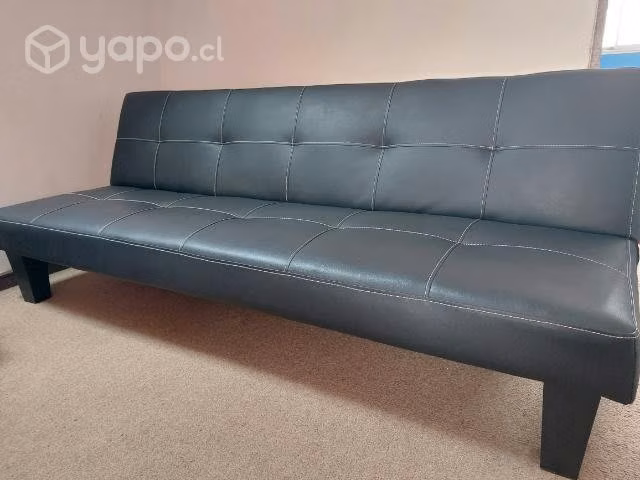 Futon negro excelente estado
