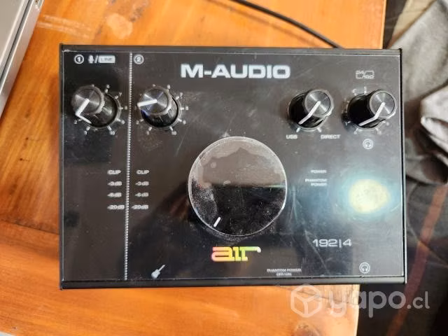 M-Audio 192-4 + AT2035 + Nova Black