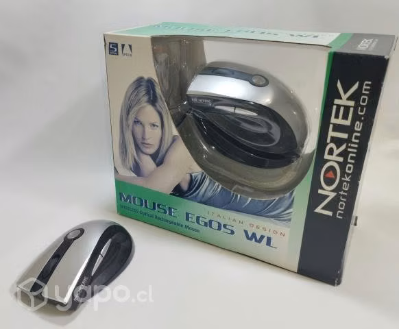 Mouse Nortek Egos Wl Óptico Inalámbrico