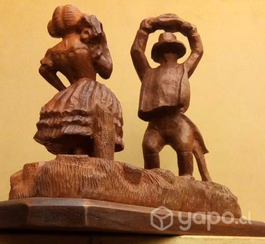 Hermosa pieza de colección / ESCULTURA FOLCLÓRICA