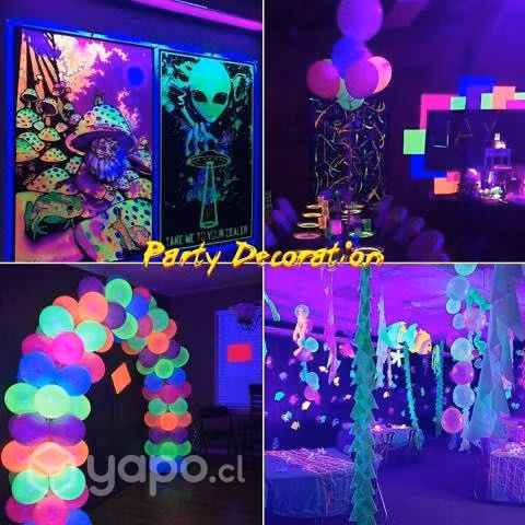 Barra Led Luz Ultra Violeta Fiesta Flúor 48w Uv 44