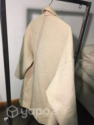 Abrigo Paño Beige - Imagen 2