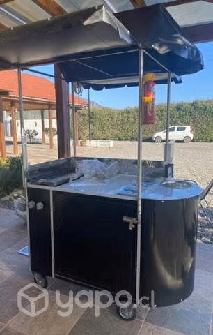 Carro gastronómico plancha/freidor