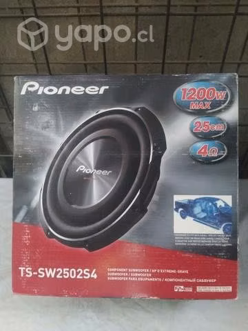 Sub woofer pionner flat (plano)
