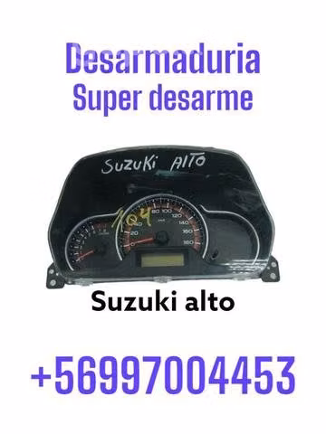 Sinoptico suzuki alto desarmaduria