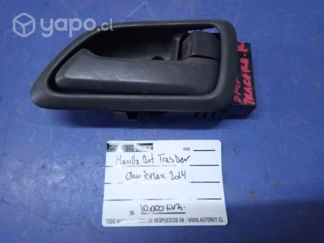 Manilla int negra tras der chv Dmax 2014