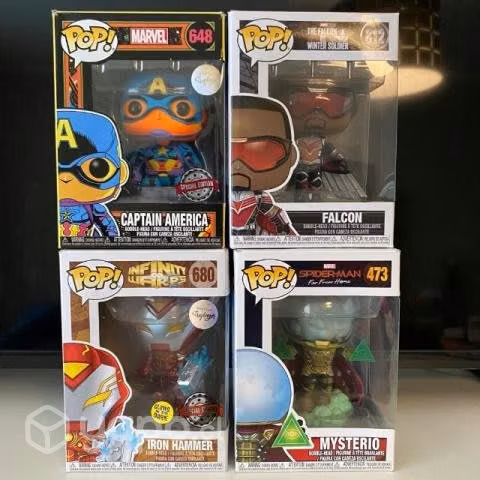 Funko Pops de Marvel