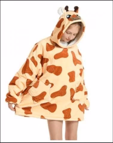 Maxi poleron manta sherpa madre e hij@