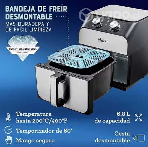 Freidora De Aire Oster® Con Capacidad De 6.8 L