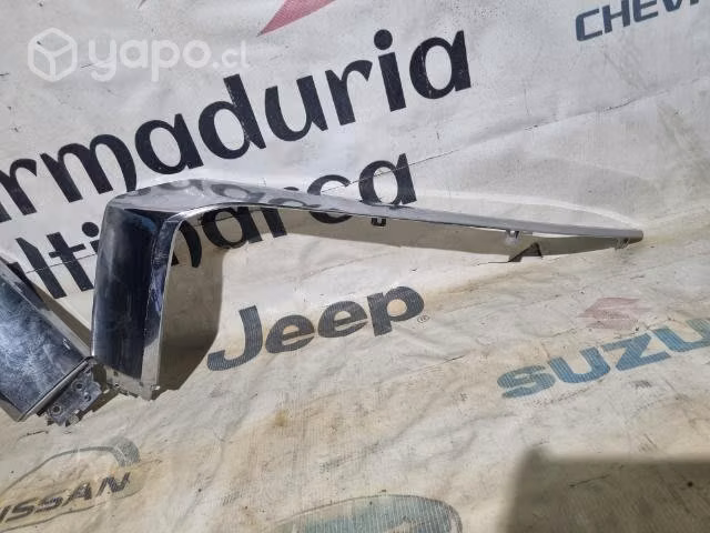 Cromado parachoque mitsubishi l200 20-23