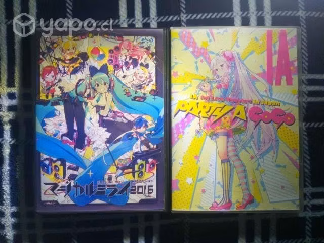 Blu-rays Vocaloid Hatsune Miku/IA Alternativos