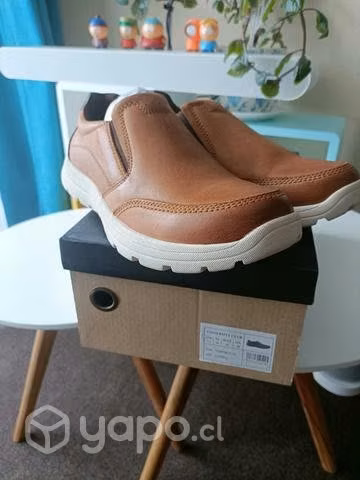Zapatos Casual Cafe Cuero University Club N° 39