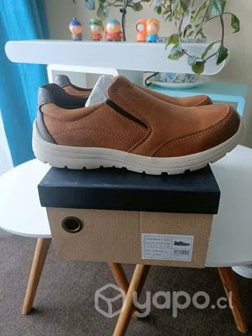 Zapatos Casual Cafe Cuero University Club N° 39