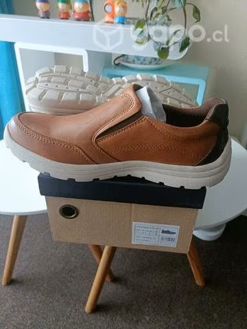 Zapatos Casual Cafe Cuero University Club N° 39