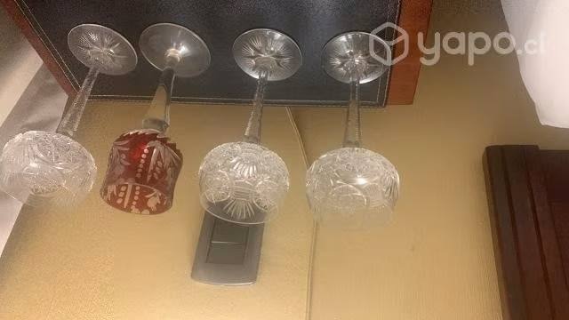 Copas de cristal tallado - Imagen 3