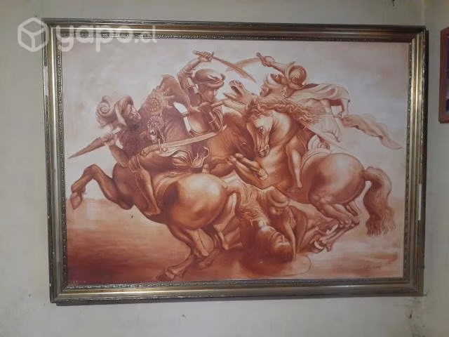 Pintura la batalla de anghiari