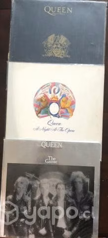 Discos vinilo epoca queen